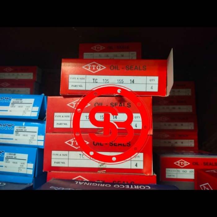 Oil seal TC 125 155 14 TTO