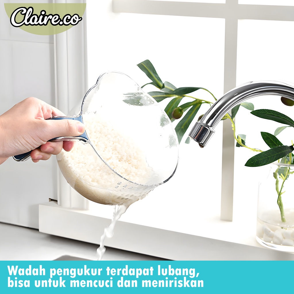 Dispenser Beras WBOM02 Rice Box 12Kg Tempat Penyimpanan Beras Otomatis + Wadah Pengering