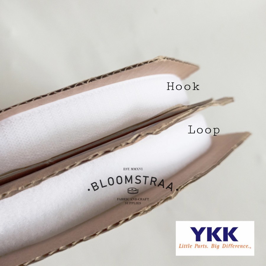 Roll Velcro YKK 20mm Cosmolon 2cm Magic Tape 20 mm 2 cm Hook Loop YKK