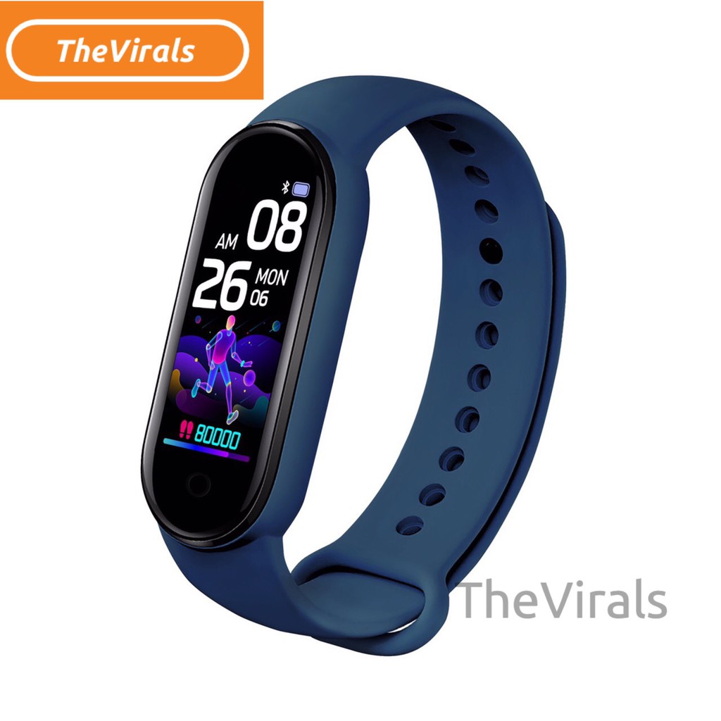 Jual [THE VIRALS STORE] M5 Smartband Compatible for iOS and Apple  Indonesia|Shopee Indonesia