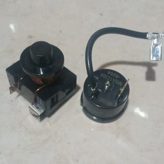 PTC RELAY KAWAT OVERLOAD BULAT KULKAS SHOWCASE FREEZER