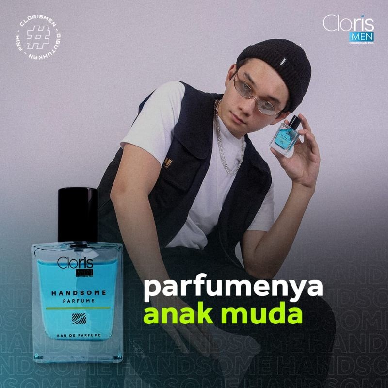 Parfum Pria Clorismen Handsome Parfume Minyak Wangi Pria Parfum Minyak Wangi Cowok Cloris Men Parfume Doedorant Tahan Lama C15