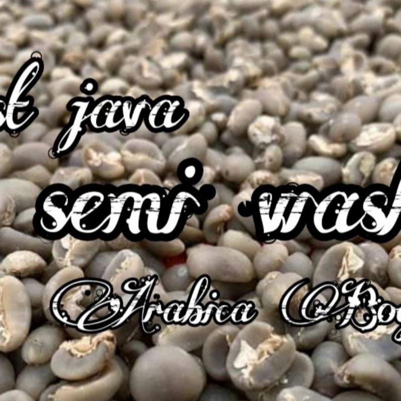 

arabica semi wash Bogor 1kg