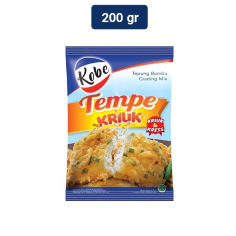 

Kobe tepung tempe kriuk 200gr