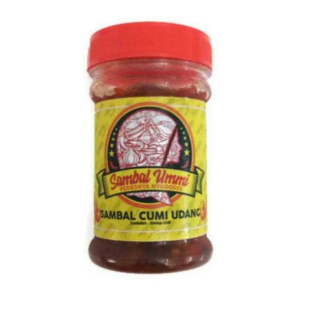 

Sambal Ummi Sambel Bawang Cumi Udang Pedas Homemade 125gram