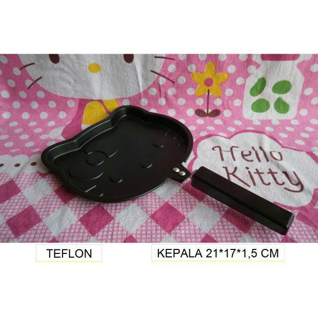 Wajan Hello Kitty / Alat Masak Hello Kitty ( Teflon )