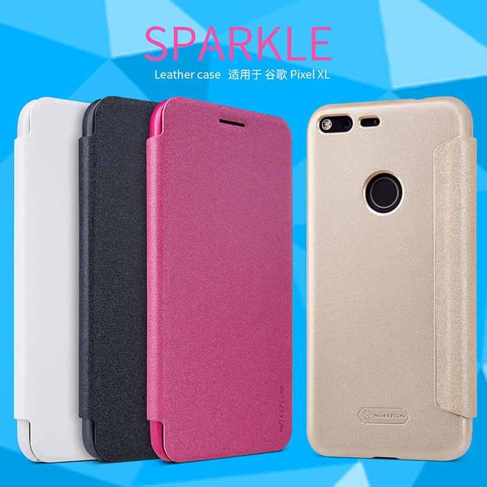 Google Pixel XL Flip Smart Cover NILLKIN SPARKLE Autosleep Hard Case