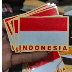 stiker bendera indonesia stiker cutting motor mobil