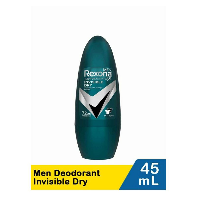 Rexona Deodorant Roll On Men Invisible Dry45MI