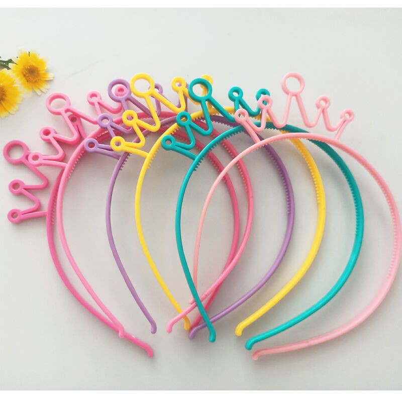 Bando Plastik Mahkota / Headband Crown