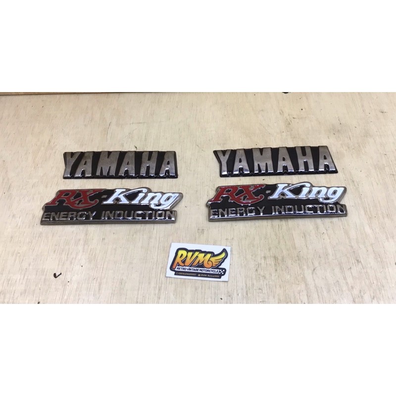 Sepaket Emblem Rx king emblem yamaha rx king emblem stenlis bok aki rx king