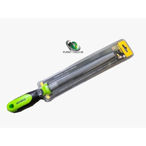 Planet88 - SUNFLEX Kikir Besi kayu Setengah Lingkaran 8" Kasar USA Setengah Bulat