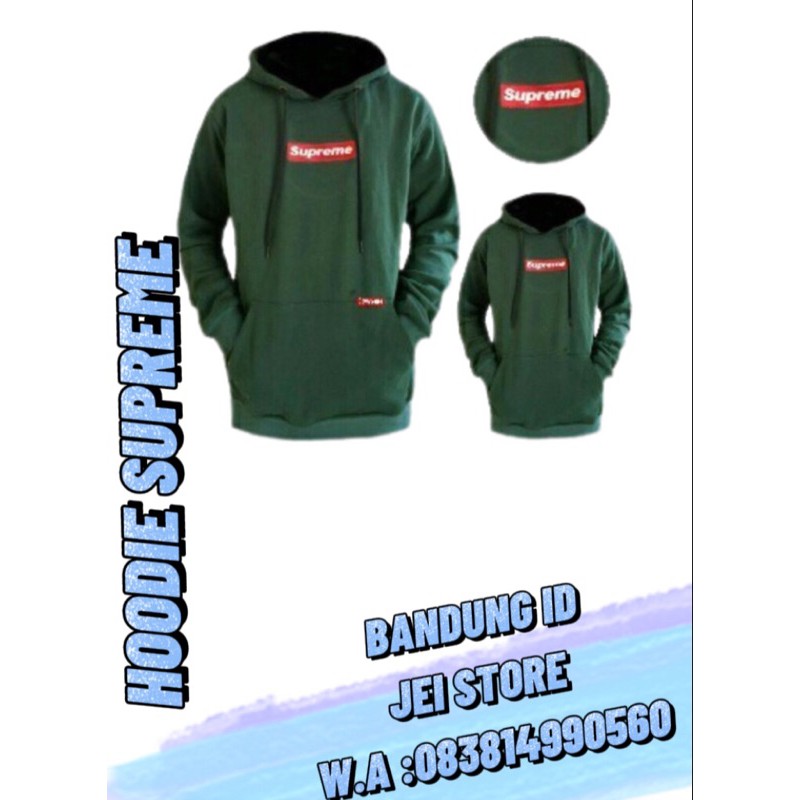 SWEATER HOODIE SUPREME