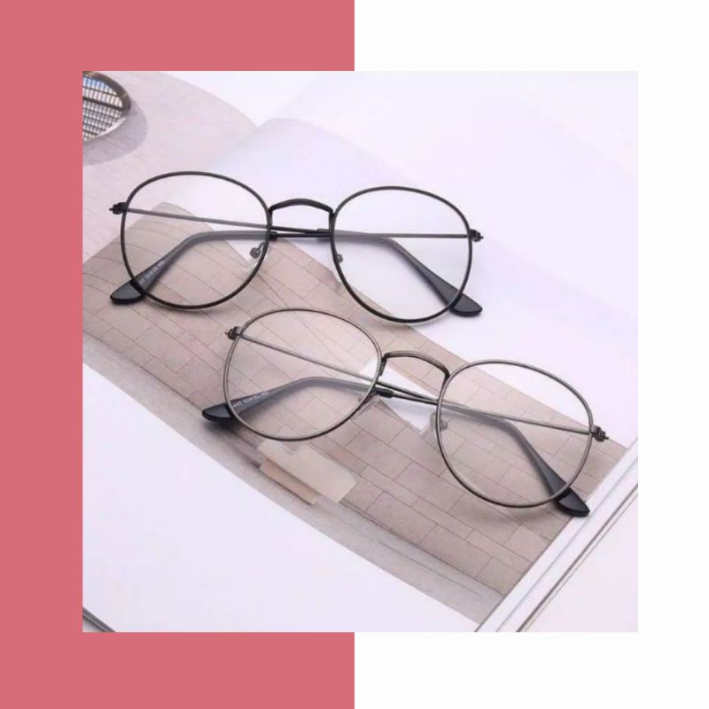 KACAMATA SABYAN / KACAMATA FRAME RETRO / KACAMATA MURAH / KACAMATA HITS
