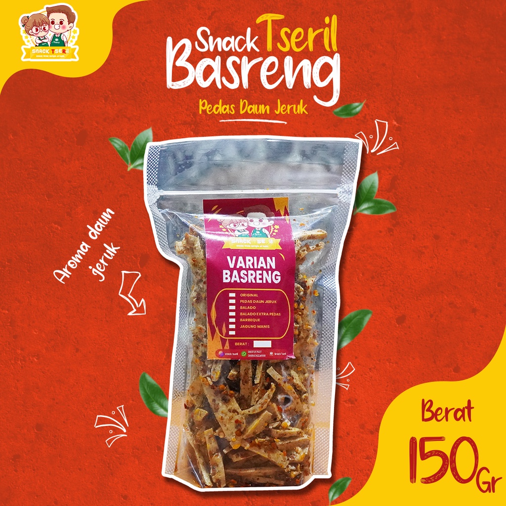 

BASRENG RASA PEDAS DAUN JERUK 150 GRAM / BAKSO GORENG / SNACK TSERIL