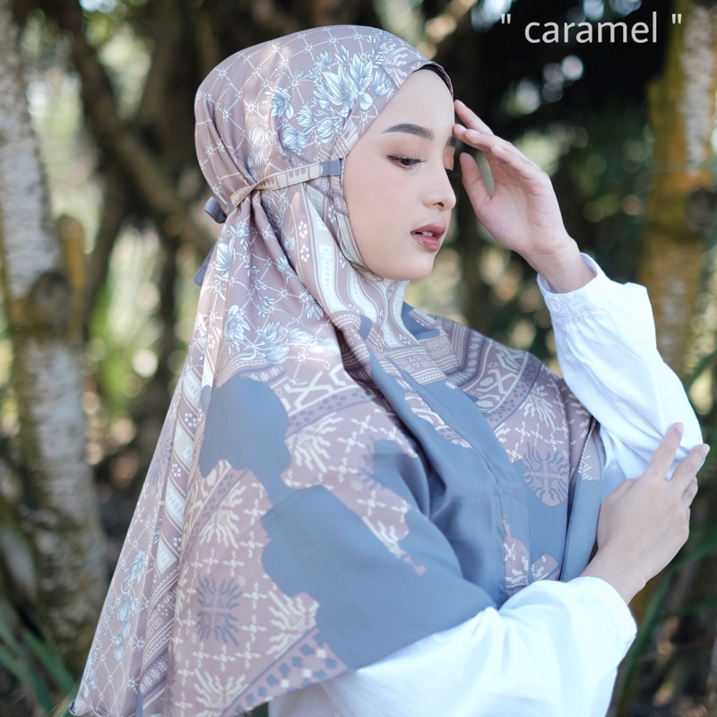 ghania bergo motif/bergo maxmara/armani silk