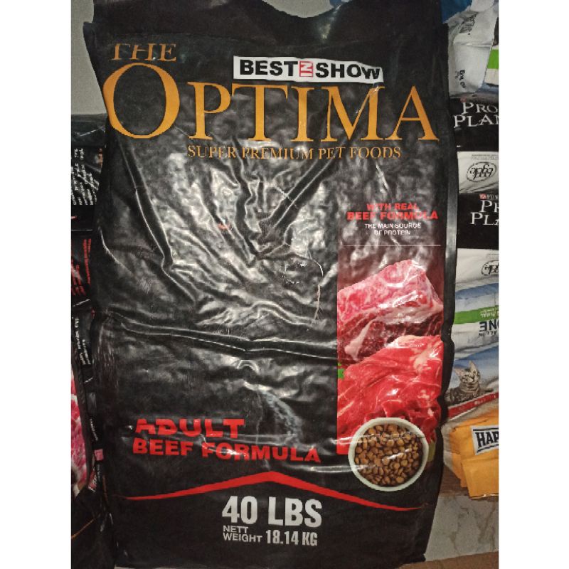 (Ekspedisi) Best In Show Optima Good Dogfood All Variant 18kg | makanan kering anjing dewasa  optima  promo price