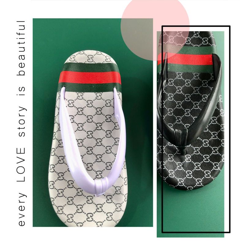 Sandal Jepit Tawana Guccii Pria Wanita Import high Quality  S2