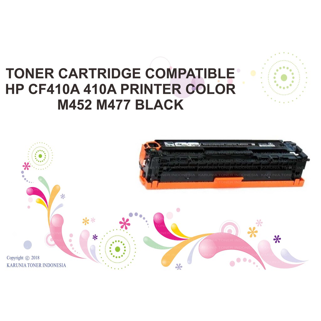 Toner Cartridge Compatible HP LaserJet Pro M377 M452 M477 M377dw M452dw M452nw M477fdw CF410A 410A