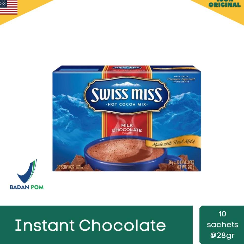 

✬Paling Popular✺ 0JGHE Swiss Miss Milk Chocolate V34 ➽Stock Banyak