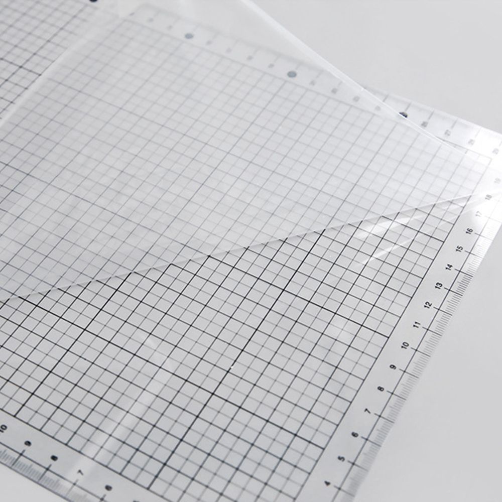 Mxbeauty Papan Alas Potong / Gambar / Tulis Transparan Bisa Dipakai Ulang