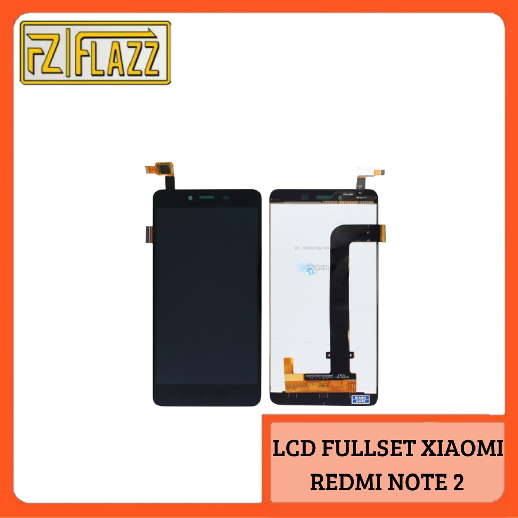 LCD XIAOMI REDMI NOTE 2 FULLSET BLACK