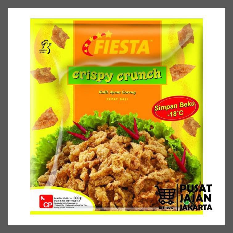 

Fiesta Crispy Crunch 300 Gr Kulit Ayam Olahan Chicken Nugget Naget