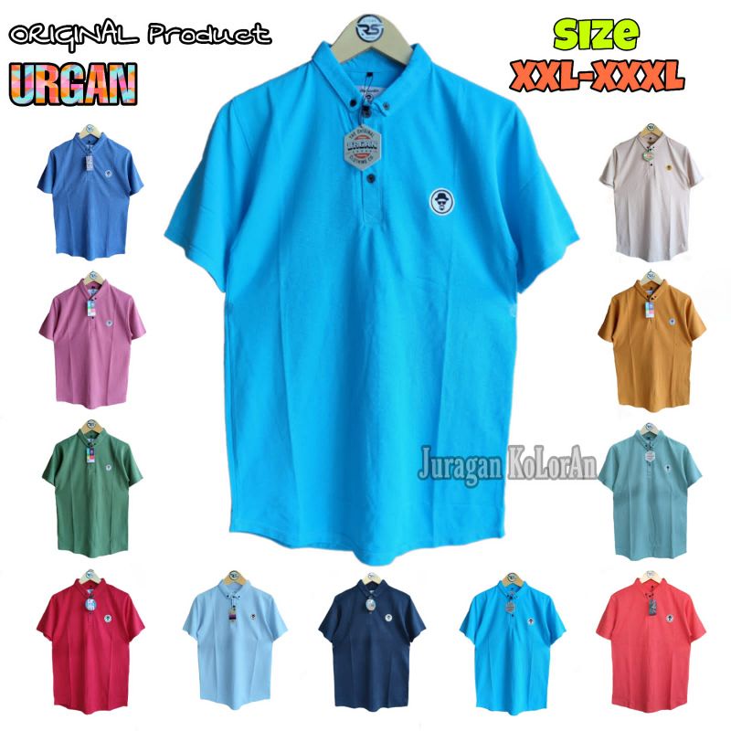 KAOS KERAH POLOS PRIA JUMBO KAOS POLO MURAH KAOS KERAH URGAN POLOS BAJU KERAH POLOS DISTRO