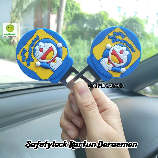 Safetylock Safetybelt Pengunci Alarm Mobil Doraemon