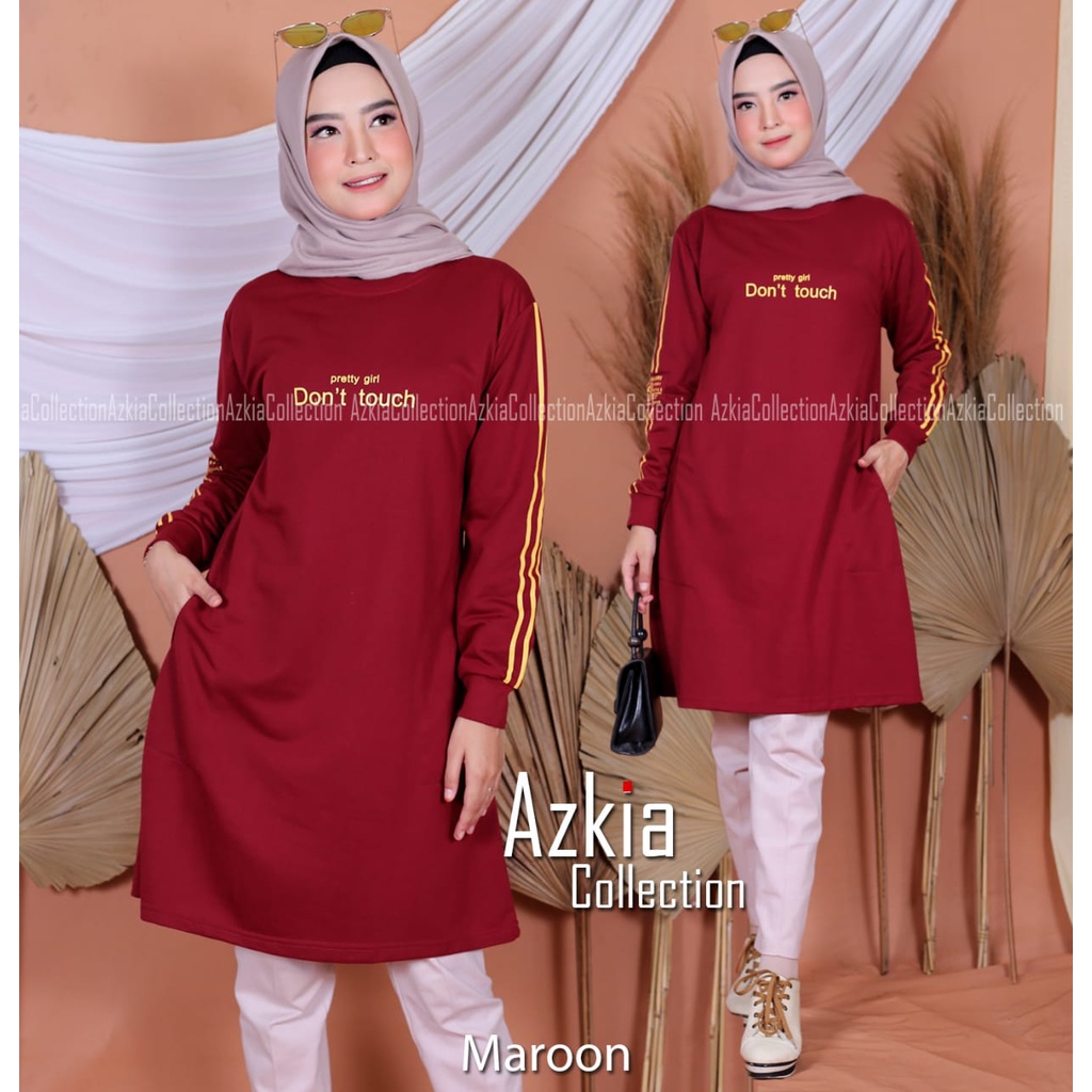 KAOS TUNIK WANITA BAHAN BABYTERRY PREMIUM