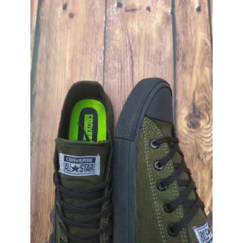 SEPATU CONVERSE BLACK ARMY CHUCK TAYLOR MADE IN VIETNAM