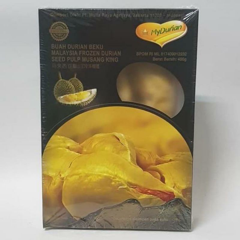 

Durian Musang king Malaysia Frozen 400 gram