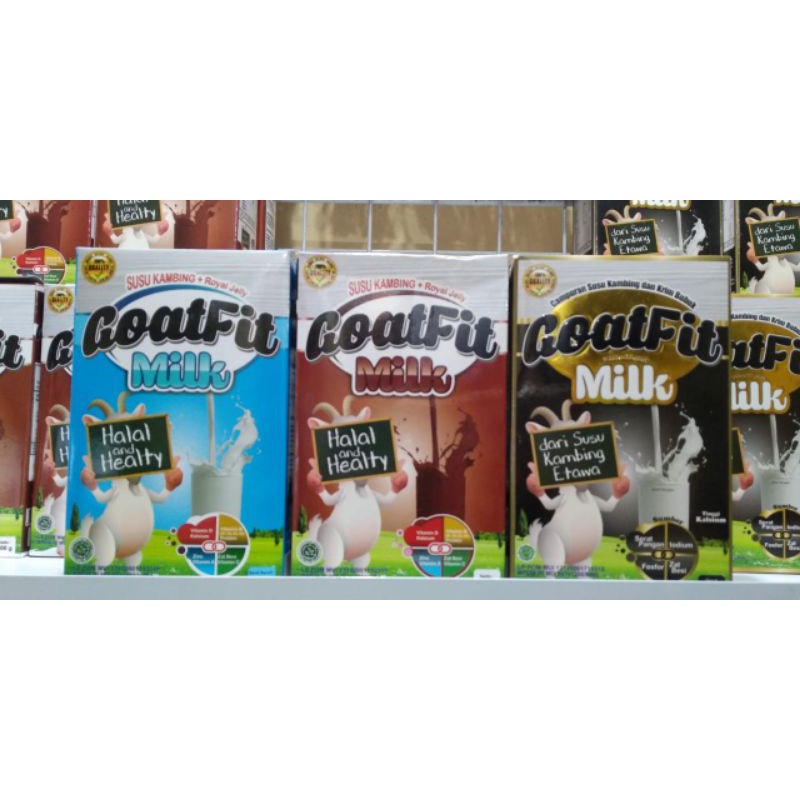 

Susu Kambing Goatfit curah dan Sachet