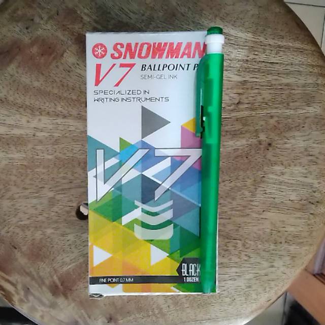 

Bolpen Snowman V7