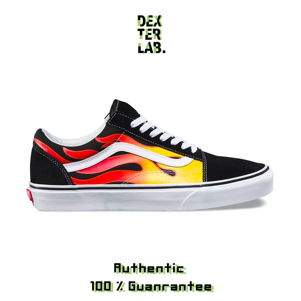 Vans Classic Old Skool Flame Resmi PT NAVYA