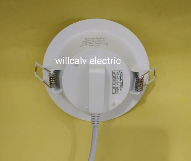 LAMPU DOWNLIGHT LED HANNOCHS EASY 2 7W 7 WATT - LAMPU HANNOHCS EASY 2 7W 7WATT  BULAT CAHAYA KUNING