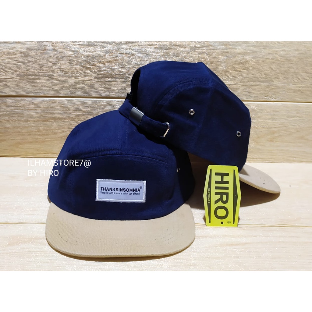 Topi Snapback Model Hip-Hop Bordir Thxsmnia  New Model/Topi Lima panel Keren