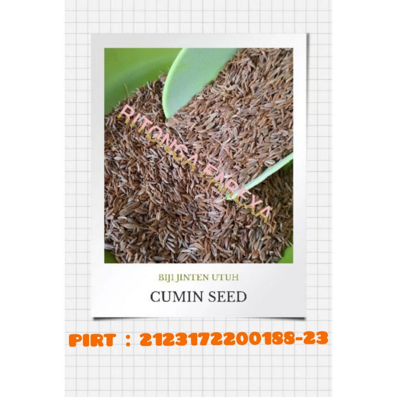 

CUMIN SEED 500 GR / CARAWAY SEED/BIJI JINTEN UTUH 500 GR