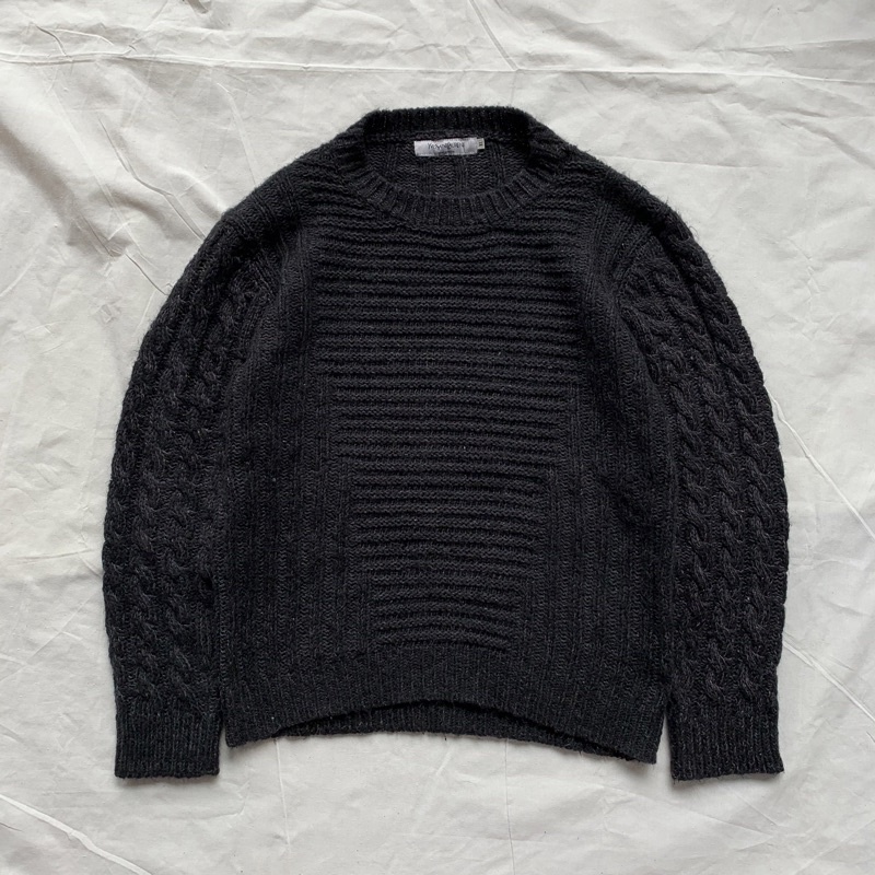 YveSaintLaurent Knit Sweatshirt