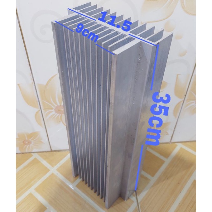 HS PENDINGIN MODEL 3U 35CM TEBAL HEATSINK 3U 35CM BUILT UP