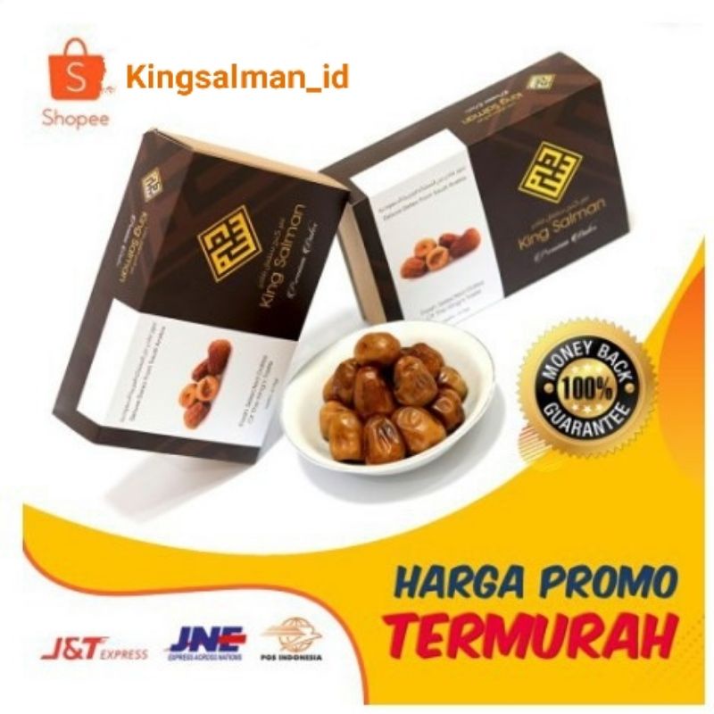 

Kurma King Salman Premium/VIP Kurma Raja Fresh (1 Box) Original