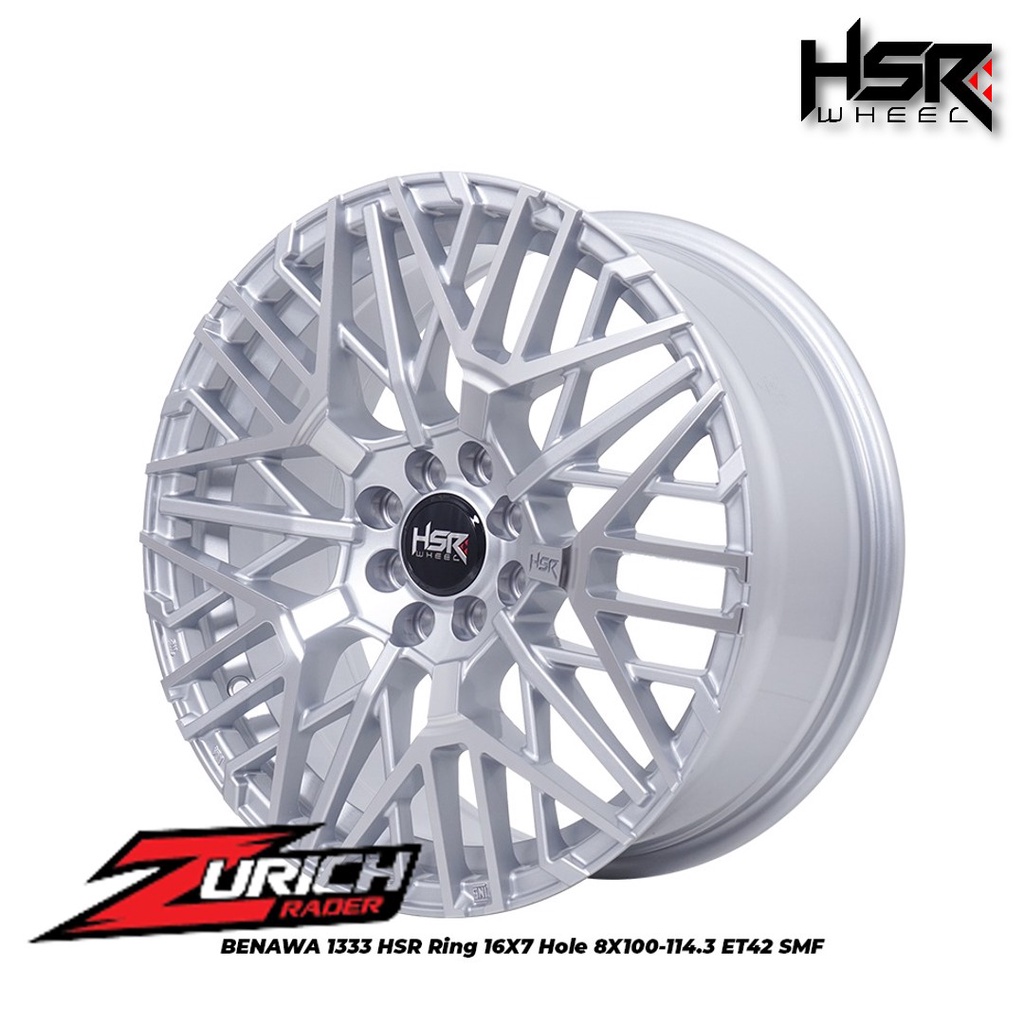 Velg Mobil Racing Murah Ring 16  Benawa Hsr R16 Ring 16 Pelek Yaris ignis Gratis Ongkir