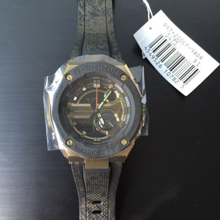 Hot Deals Jam Tangan Pria Sports Casio G-Shock Original G-Steel Gst-200Cp-9A