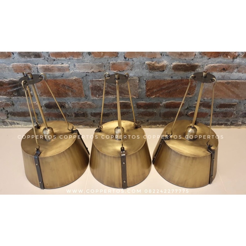 Lampu gantung minimalis - lampu gantung tembaga - lampu gantung antik - lampu cafe