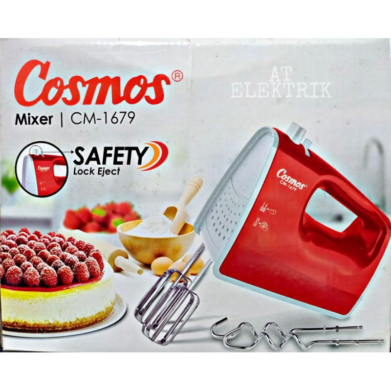 Mixer COSMOS / Hand Mixer / Mesin Pencampur Adonan COSMOS CM - 1679
