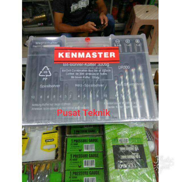 Mata Bor Set Kenmaster Mata Bor Kayu Besi Beton Mata Obeng