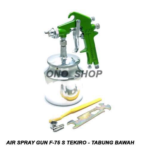 Air Spray Gun F-75 S Tekiro - Tabung Bawah