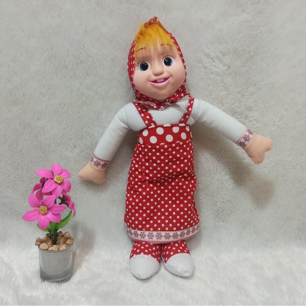 Boneka Marsha polkadot murah