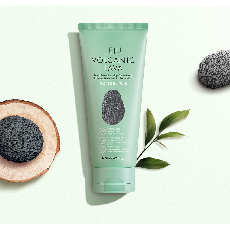 The Face Shop Jeju Volcanic Lava Pore Essence - malayakil