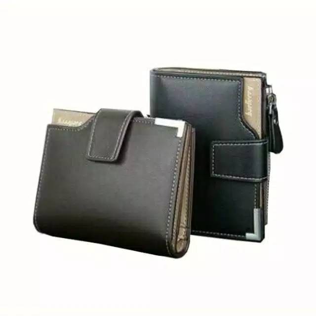 Dompet Pendek Pria Wanita Baellerry 8 Slot Kartu Kancing